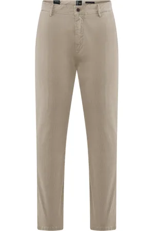 Bomboogie Homme, Pantalons, , Taille: W30 Pantalon Chino en Gabardine avec Micro-Motifs