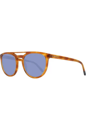 GANT Homme, Accessoires, Brun, Taille: ONE Size Lunettes de soleil trapézoïdales