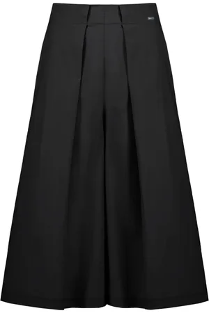 Bomboogie Femme, Pantalons, Noir, Taille: 36 FR Pantalon à Jambes Larges