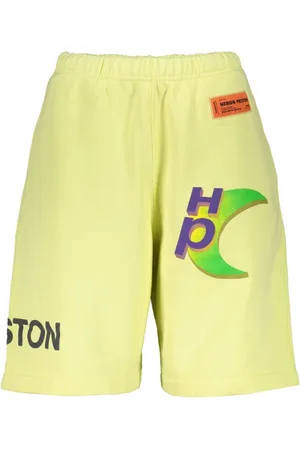 Heron Preston Homme, Shorts, Jaune, Taille: XS Short en Coton Ss22