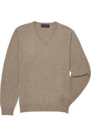 Brooks Brothers Homme, Pulls, , Taille: S Pull en cachemire et laine à col en V