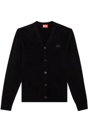 Diesel Homme, Pulls, Noir, Taille: M K Zannis Maglia Cardigan