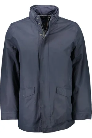 GANT Homme, Vestes, Bleu, Taille: M Veste à Manches Longues avec Capuche