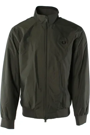 Fred Perry Homme, Vestes, Vert, Taille: M Veste Élégante