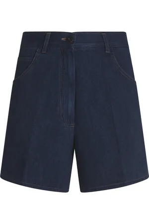 FORTE FORTE Femme, Shorts, Bleu, Taille: 36 FR Short en jean bleu