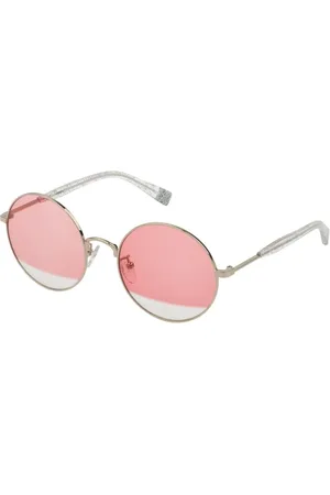 Furla Femme, Accessoires, Gris, Taille: ONE Size Lunettes de soleil à monture métallique