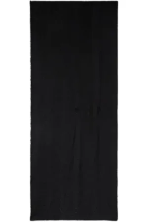 Liu Jo Femme, Accessoires, Noir, Taille: ONE Size Étole Monogramme Jacquard