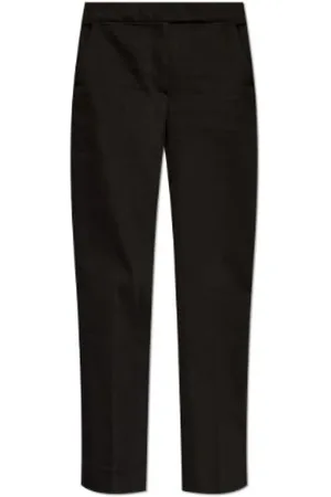 Max Mara Femme, Pantalons, Noir, Taille: 38 FR Pantalon Okra en coton