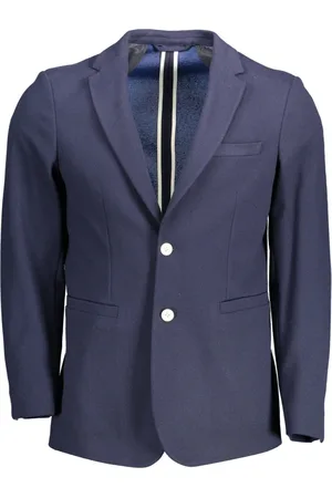 GANT Homme, Vestes, Bleu, Taille: 2XL Veste Classique Slim en Coton