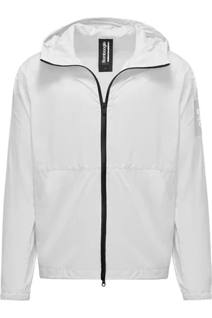Bomboogie Homme, Vestes, Blanc, Taille: M Veste Imperméable Pliable