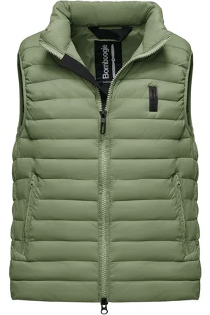 Bomboogie Homme, Vestes, Vert, Taille: 2XL Veste en nylon