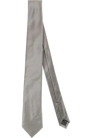 Errico Formicola Homme, Accessoires, Gris, Taille: ONE Size Cravate en Soie Faite Main