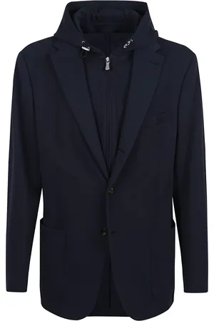 ELEVENTY Homme, Vestes, Noir, Taille: 2XL Veste Élégante
