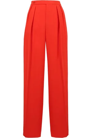 Aspesi Femme, Pantalons, , Taille: 36 FR Pantalon Taille Haute Élégant avec Détail de Bouton Latéral