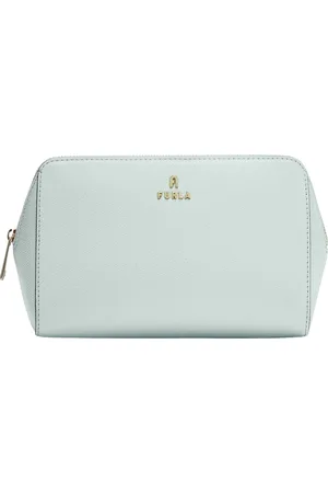 Furla Femme, Sacs, Vert, Taille: ONE Size Trousse de Toilette Camelia