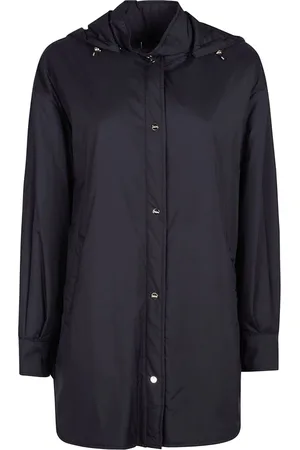 HERNO Femme, Manteaux, Noir, Taille: 36 FR Veste Chemise Écologique
