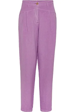 FORTE FORTE Femme, Pantalons, Violet, Taille: 42 FR Pantalon slim