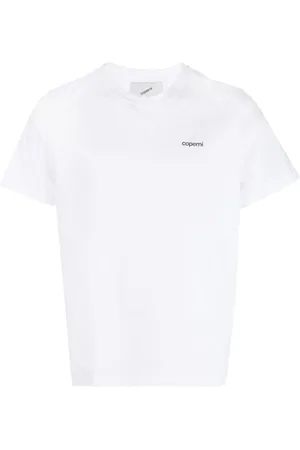 COPERNI Femme, Tops, Blanc, Taille: 38 FR Logo Boxy Knit Top