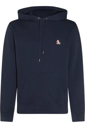 Maison Kitsuné Homme, Sweatshirts et sweats à capuche, Bleu, Taille: XL Sweat à Capuche Chillax Fox