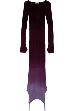 The Attico Femme, Robes, Multicolore, Taille: 38 FR Longue Robe de Soirée