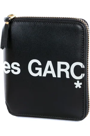Comme des Garçons Homme, Accessoires, Noir, Taille: ONE Size Portefeuille Grand Logo