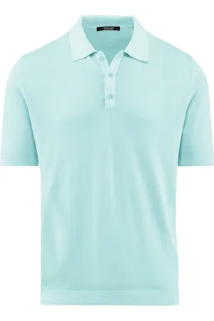 Bomboogie Homme, Tops, Bleu, Taille: XL Polo en maille jersey