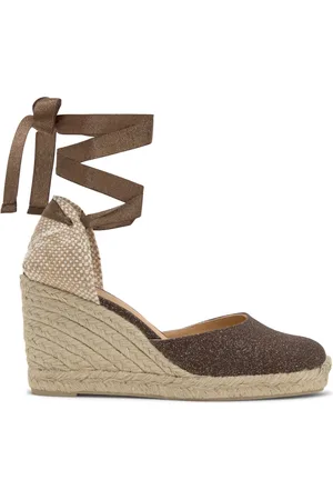Castaner Femme, Chaussures, Brun, Taille: 39 EU Espadrilles compensées de 9 cm