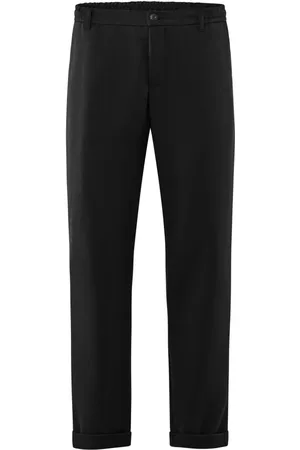 Bomboogie Homme, Pantalons, Noir, Taille: W33 Pantalon Confortable en Tissu Stretch