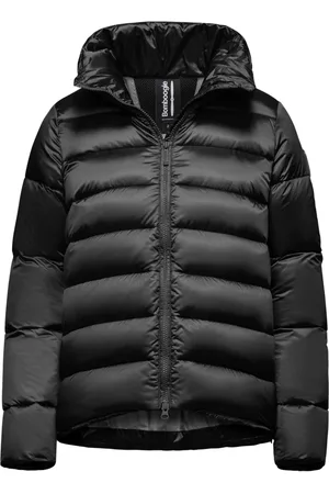 Bomboogie Femme, Vestes, Noir, Taille: 36 FR Doudoune Légère en Nylon Lumineux