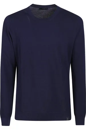 FAY Homme, Pulls, Bleu, Taille: 3XL Pull élégant en maille