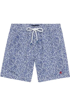 Brooks Brothers Homme, Maillots de bain, Multicolore, Taille: S Short de bain Bleu Récif Corallien