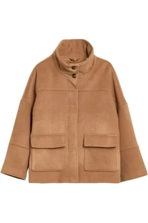 GANT Femme, Manteaux, , Taille: 38 FR Veste Courte en Mélange de Laine