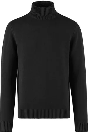 Bomboogie Homme, Pulls, Noir, Taille: XL Cotton Turtleneck