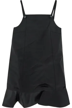 Ganni Femme, Robes, Noir, Taille: 40 FR Mini-robe en satin Duchesse