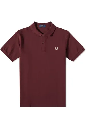 Fred Perry Homme, Tops, Rouge, Taille: M Polo Uniforme Uni Coupe Slim