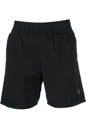 Stone Island Homme, Maillots de bain, Noir, Taille: S Vêtements de mer noirs avec taille élastique