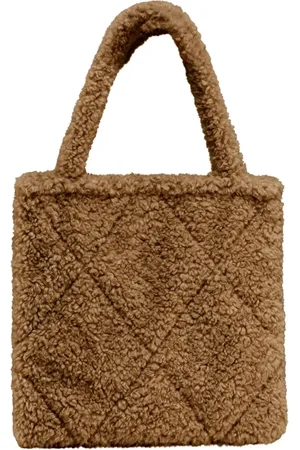 Bomboogie Femme, Sacs, Brun, Taille: ONE Size Sac Shopper en Sherpa Doux