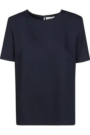 P.A.R.O.S.H. Femme, Blouses et Chemises, Bleu, Taille: 42 FR Cady Blouse