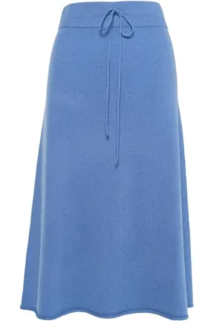 Hest Hést, Femme, Jupes, Bleu, Taille: 42 FR Selma Skirt