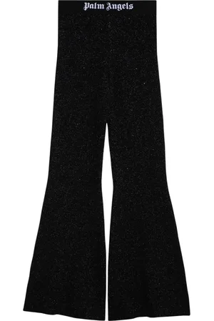 Palm Angels Femme, Pantalons, Noir, Taille: 40 FR Leggings Skinny