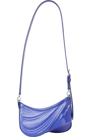 MUGLER Femme, Sacs, Bleu, Taille: ONE Size Sac Bandoulière Spiral Curve 01