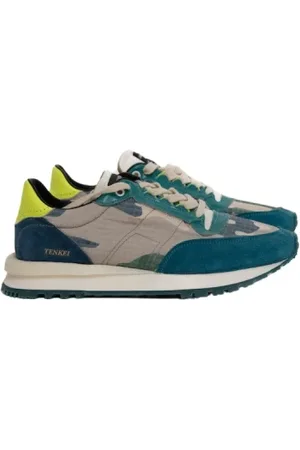 Hidnander Homme, Chaussures, Multicolore, Taille: 43 EU Tenkei Retro Running Shoe