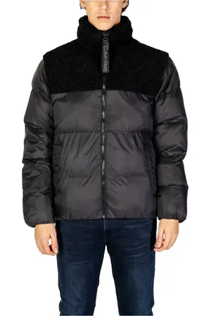 Calvin Klein Homme, Vestes, Noir, Taille: L Doudoune Sherpa Homme Automne/Hiver