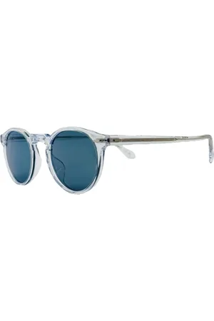Oliver Peoples Unisex, Accessoires, Blanc, Taille: ONE Size Gregory Peck Sun Lunettes de soleil