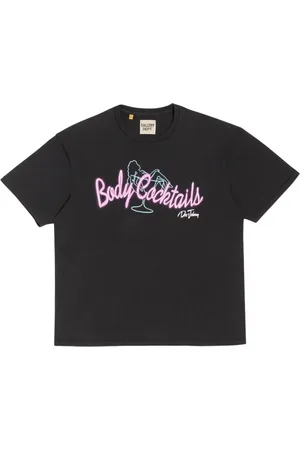 GALLERY DEPT. Homme, Tops, Noir, Taille: M T-shirt Graphic Body Cocktails