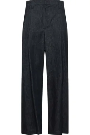 Brunello Cucinelli Femme, Jeans, Bleu, Taille: 34 FR Jean Évasé en Denim