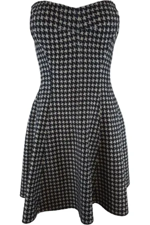 Norma Kamali Femme, Robes, Gris, Taille: 40 FR Robe Bustier Sans Bretelles