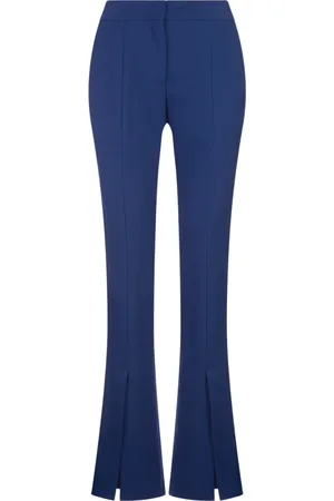 OFF-WHITE Femme, Pantalons, Bleu, Taille: 36 FR Pantalon Tailleur Tech Drill
