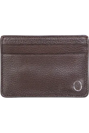 Orciani Homme, Accessoires, Brun, Taille: ONE Size Porte-cartes fonctionnel en cuir