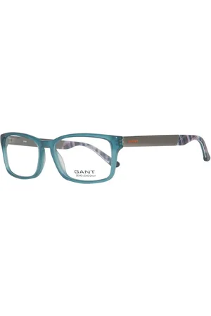 GANT Homme, Accessoires, Bleu, Taille: ONE Size Lunettes Bleues Modernes à Monture Métallique